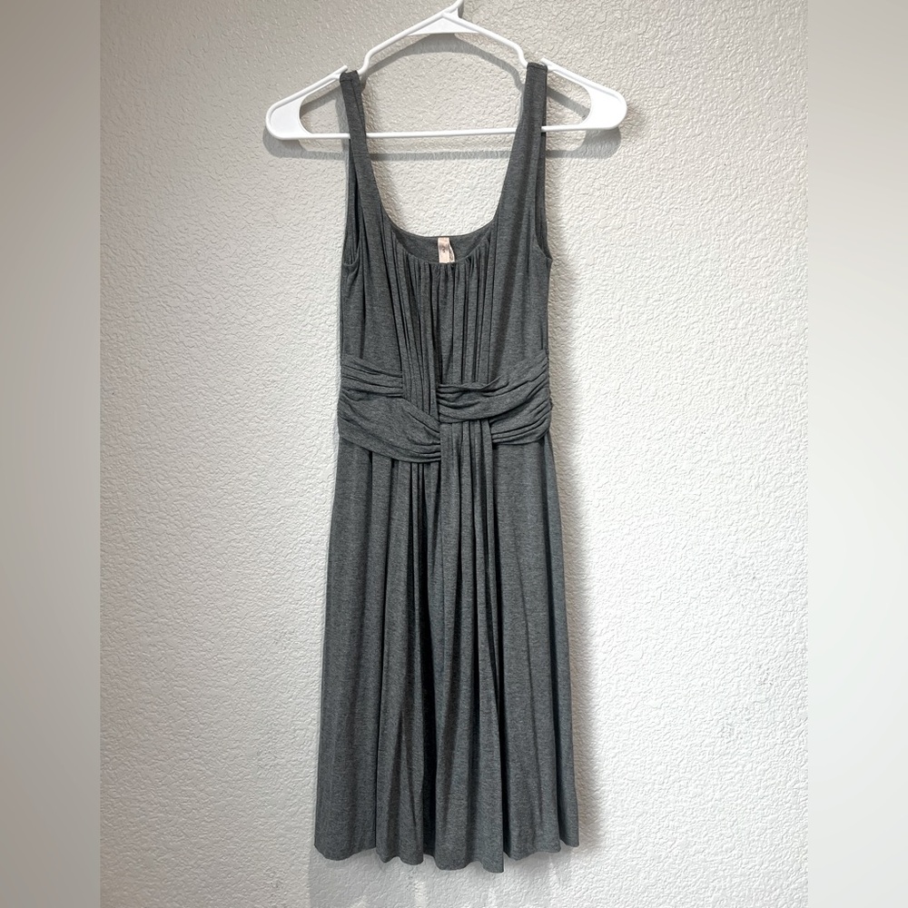 Bailey 44 Gray Crisscross Dress, S